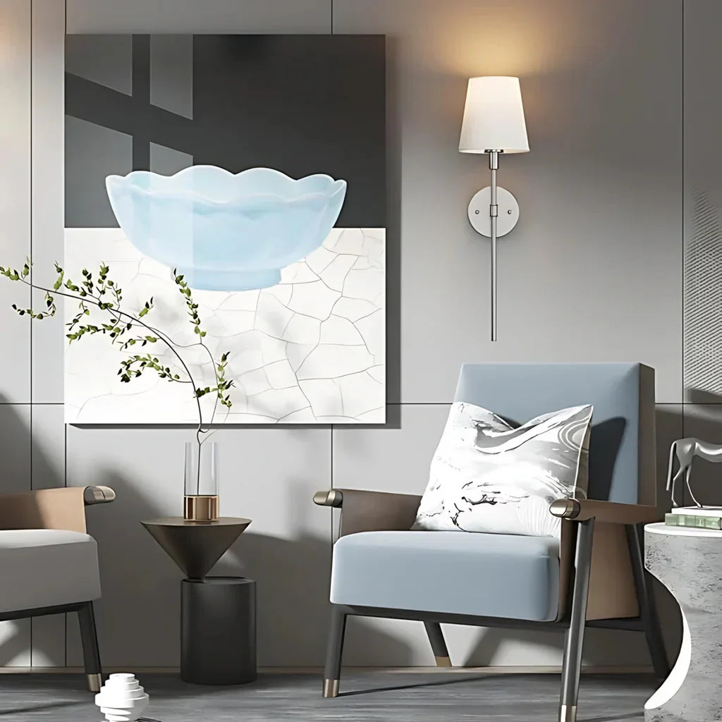 Wireless Wall Sconce with Retro Design