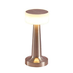Cordless Disc LED Table Lamp with Touch Dimming