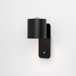 Rechargeable Cordless Wall Sconce, 350° Rotatable Touch Dimmer Light