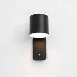 Rechargeable Cordless Wall Sconce, 350° Rotatable Touch Dimmer Light