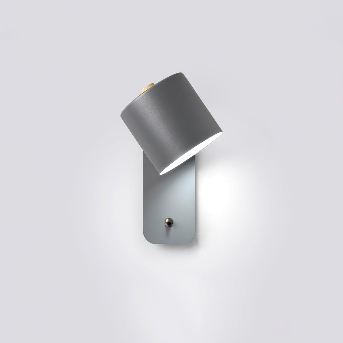 Rechargeable Cordless Wall Sconce, 350° Rotatable Touch Dimmer Light