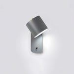 Rechargeable Cordless Wall Sconce, 350° Rotatable Touch Dimmer Light