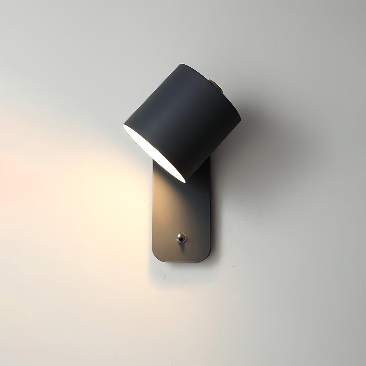 Rechargeable Cordless Wall Sconce, 350° Rotatable Touch Dimmer Light