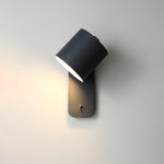 Rechargeable Cordless Wall Sconce, 350° Rotatable Touch Dimmer Light