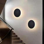 Round Backlit LED Wall Light
