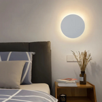 Round Backlit LED Wall Light