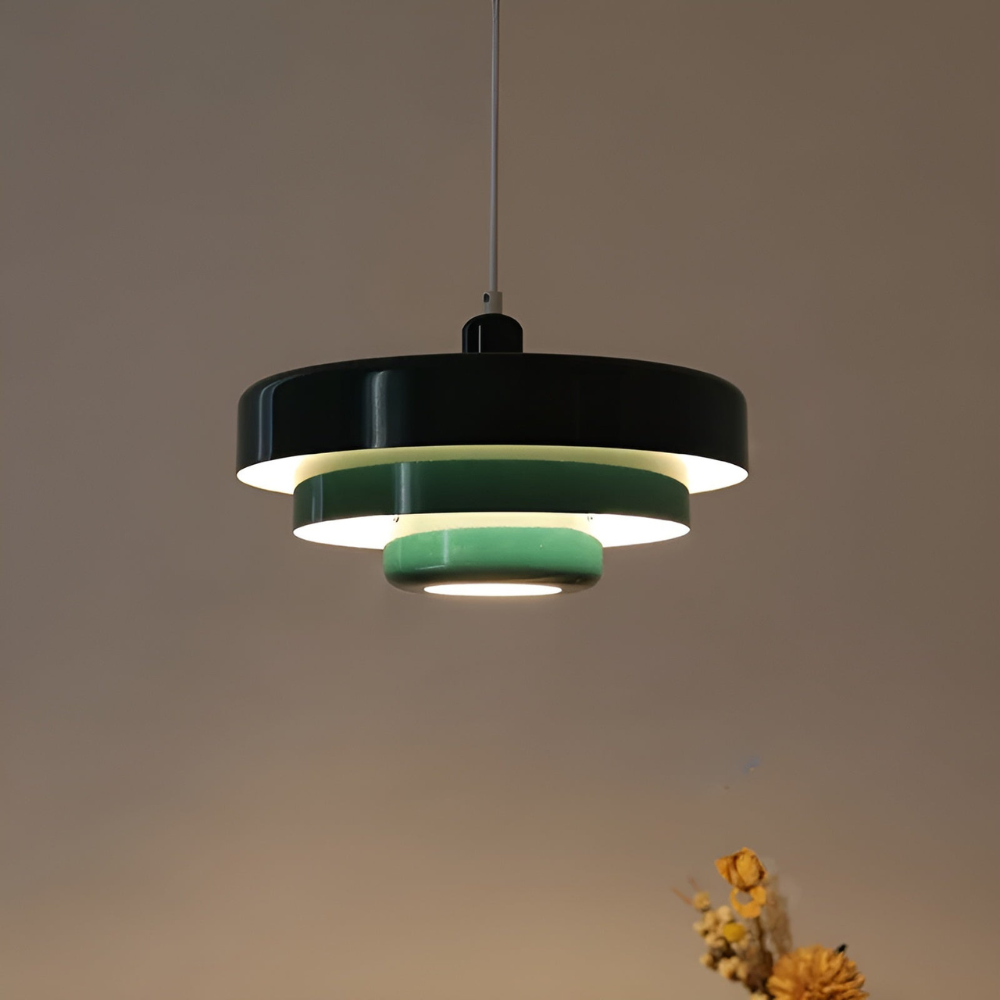Scandinavian Glass LED Pendant Light