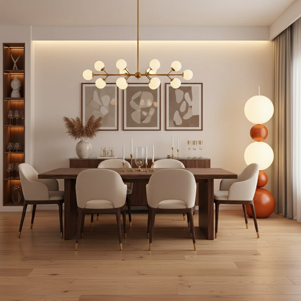 Sculptural LED Floor Lamp