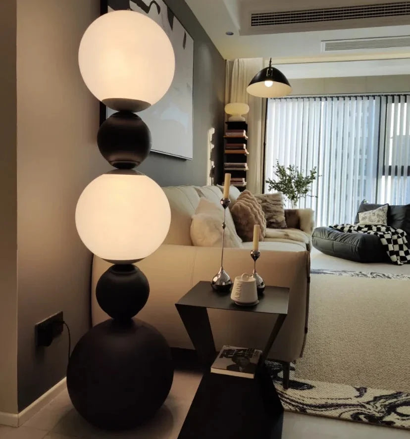 Sculptural LED Floor Lamp