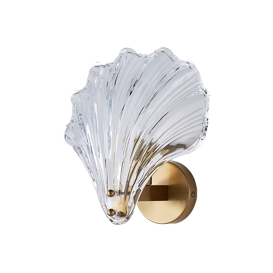 Seashell-Style Wall Light with E14 Fitting