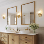 Seashell-Style Wall Light with E14 Fitting