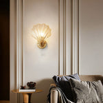 Seashell-Style Wall Light with E14 Fitting