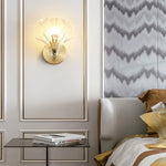 Seashell-Style Wall Light with E14 Fitting
