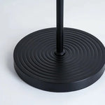 Swing Arm Floor Lamp with Fabric Drum Shade
