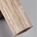 Travertine Up and Down Wall Light with E27 Socket