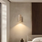 Travertine Up and Down Wall Light with E27 Socket