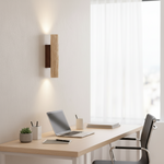 Travertine Up and Down Wall Light with E27 Socket