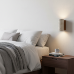 Travertine Up and Down Wall Light with E27 Socket