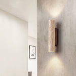 Travertine Up and Down Wall Light with E27 Socket