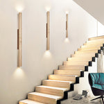 Travertine Up and Down Wall Light with E27 Socket