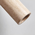 Travertine and Wood Wall Light with E27 Fitting