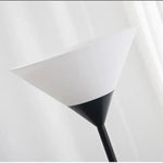 Upward-Facing Metal Floor Lamp