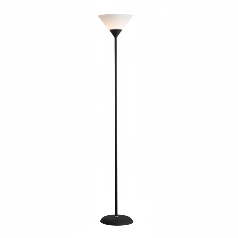 Upward-Facing Metal Floor Lamp