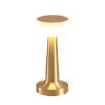 Cordless Disc LED Table Lamp with Touch Dimming