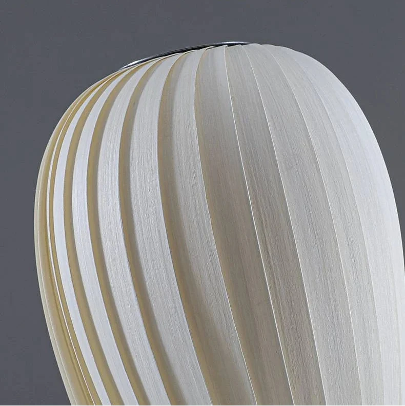 Wood E27 Floor Lamp