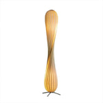 Wood E27 Floor Lamp