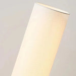 Wood Tripod Floor Lamp with Fabric Shade