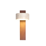Wood Wall Light in Wood Colour or Walnut