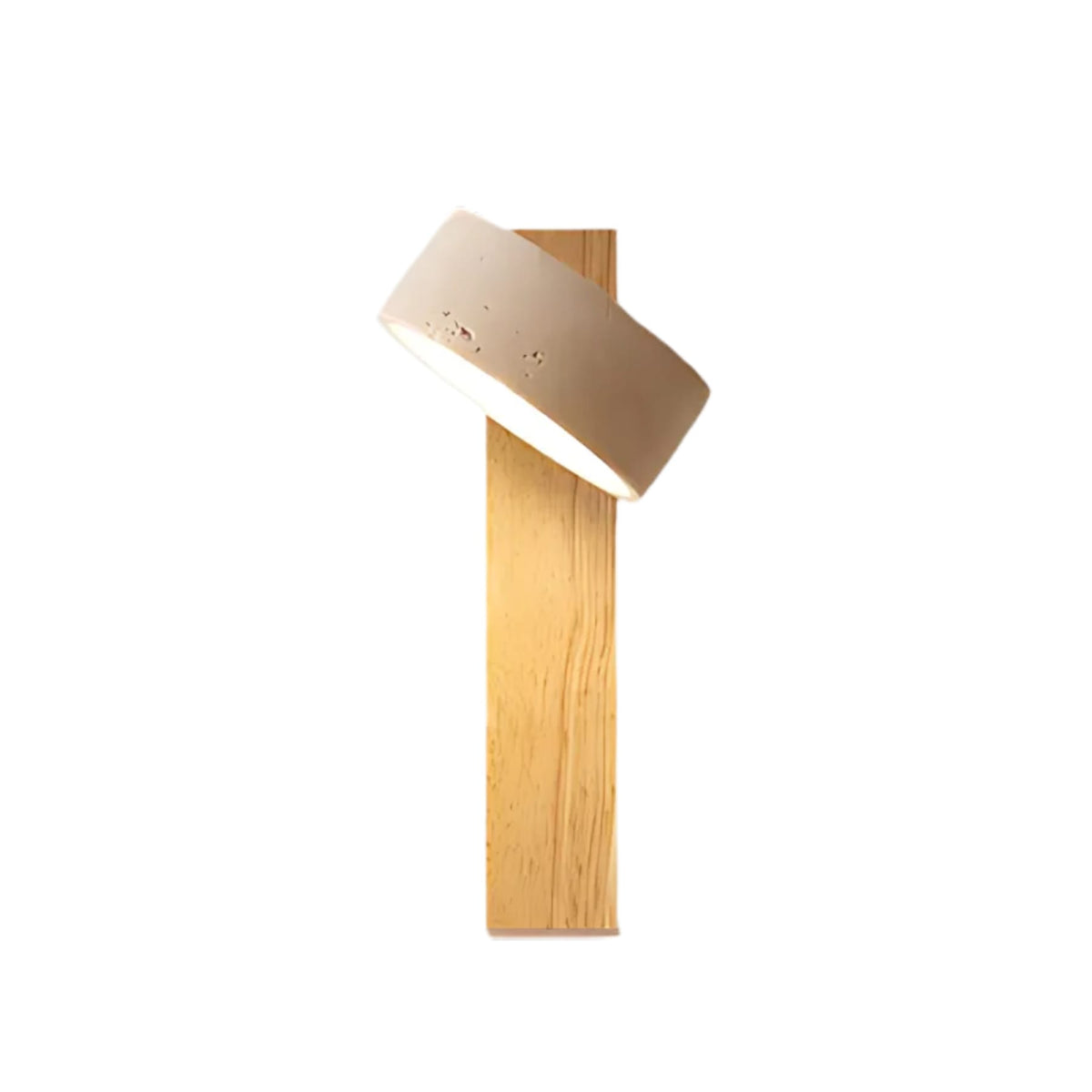 Wood Wall Light in Wood Colour or Walnut