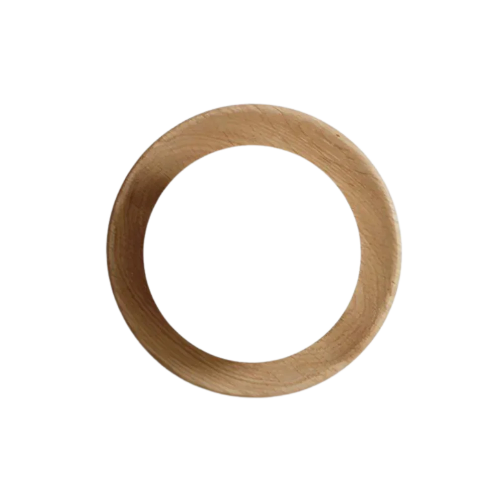 Wood and Glass Globe Wall Light with G9 Fitting