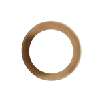 Wood and Glass Globe Wall Light with G9 Fitting