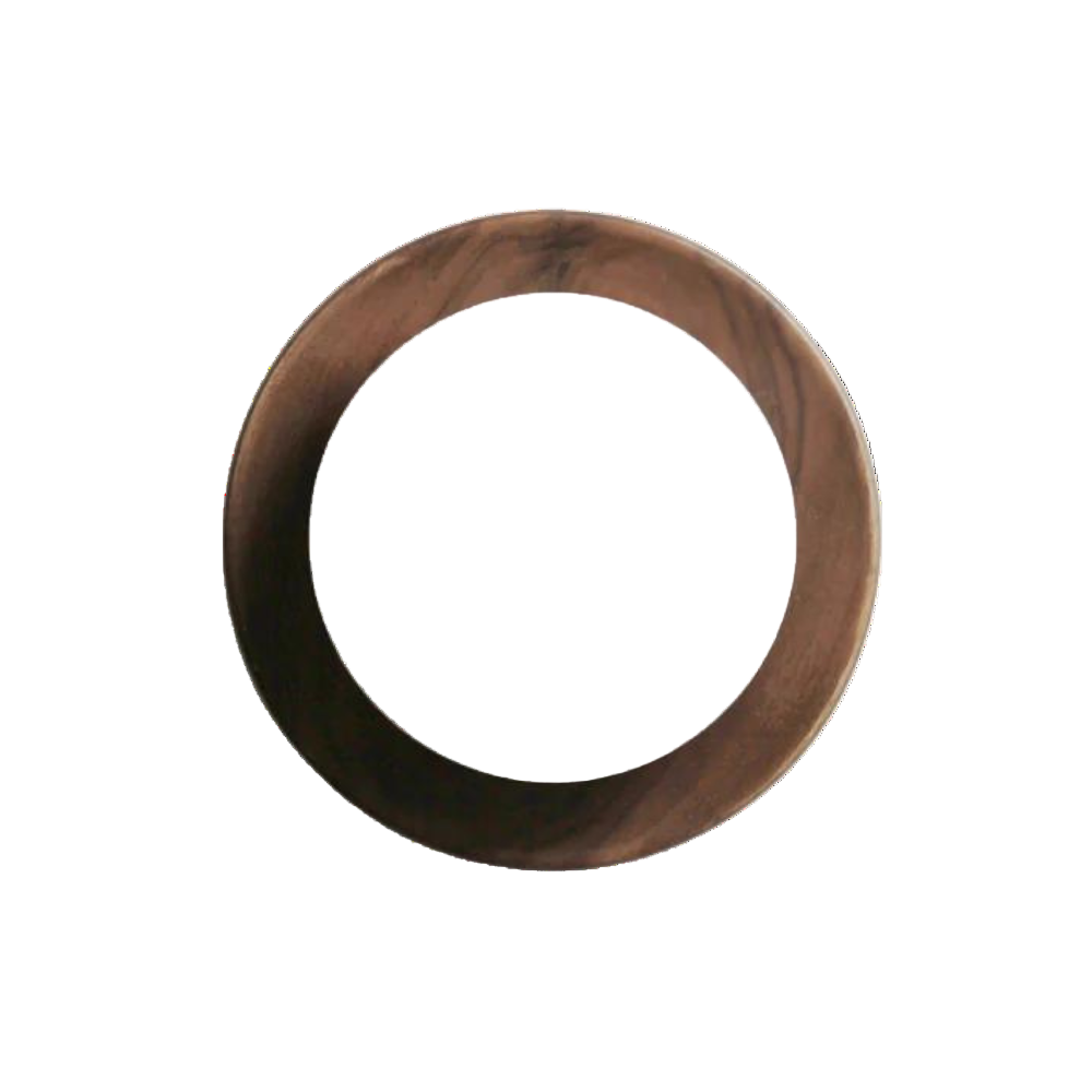 Wood and Glass Globe Wall Light with G9 Fitting