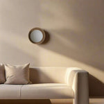 Wood and Glass Globe Wall Light with G9 Fitting