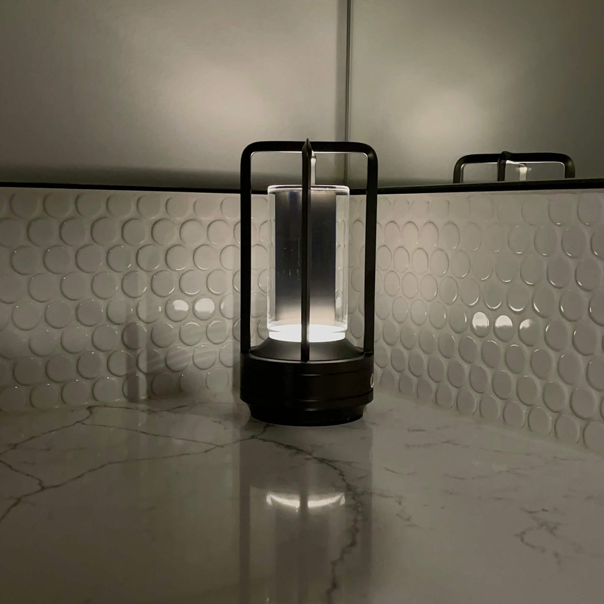 Cordless Rechargeable LED Lantern with Adjustable Light