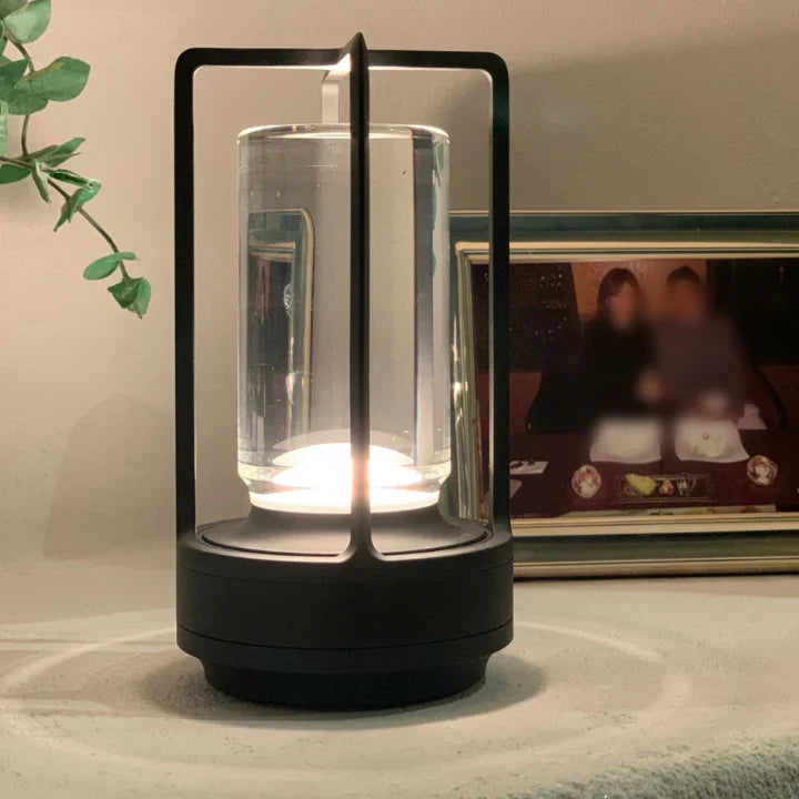 Cordless Rechargeable LED Lantern with Adjustable Light