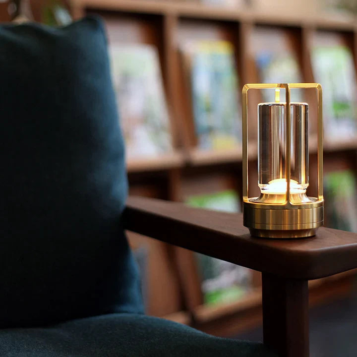 Cordless Rechargeable LED Lantern with Adjustable Light