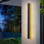 Modern Outdoor Long Strip Wall Sconce Light