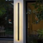 Modern Outdoor Long Strip Wall Sconce Light