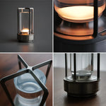 Cordless Rechargeable LED Lantern with Adjustable Light