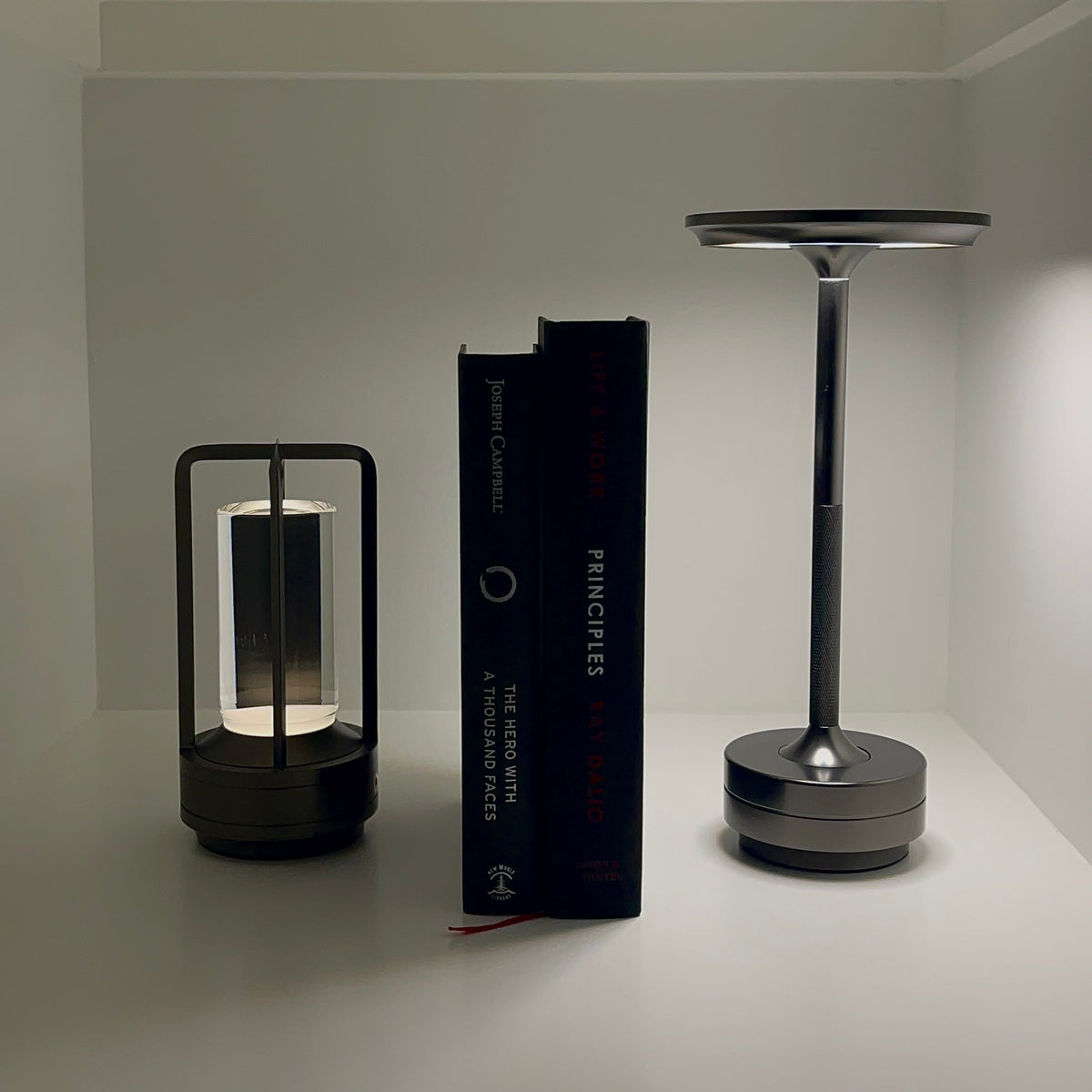 Cordless Rechargeable LED Lantern with Adjustable Light