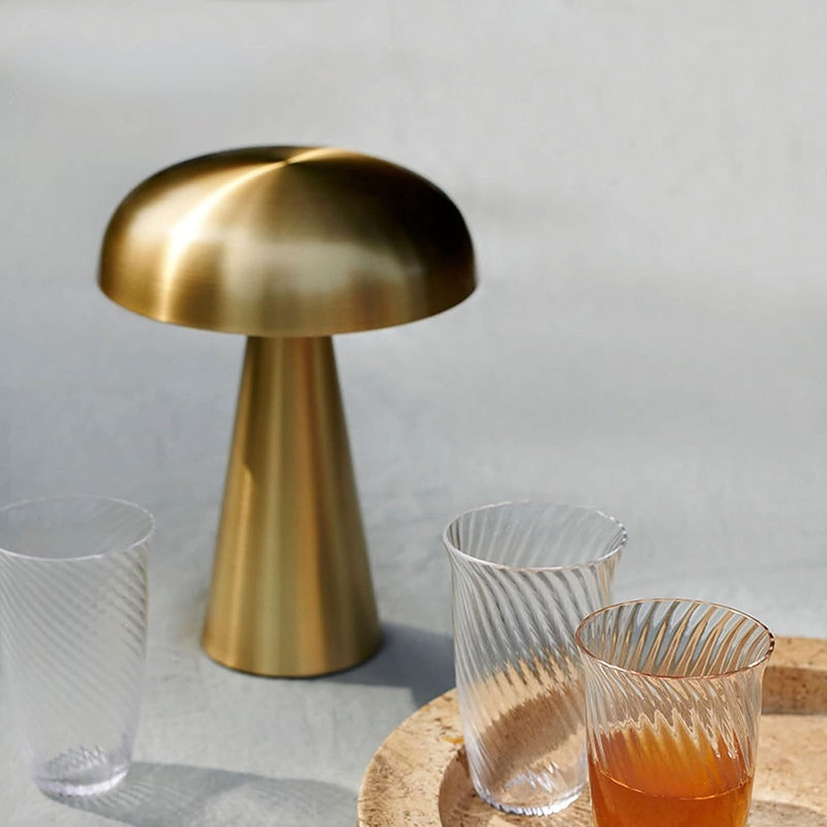 Rechargeable Touch Table Lamp with Warm White LED