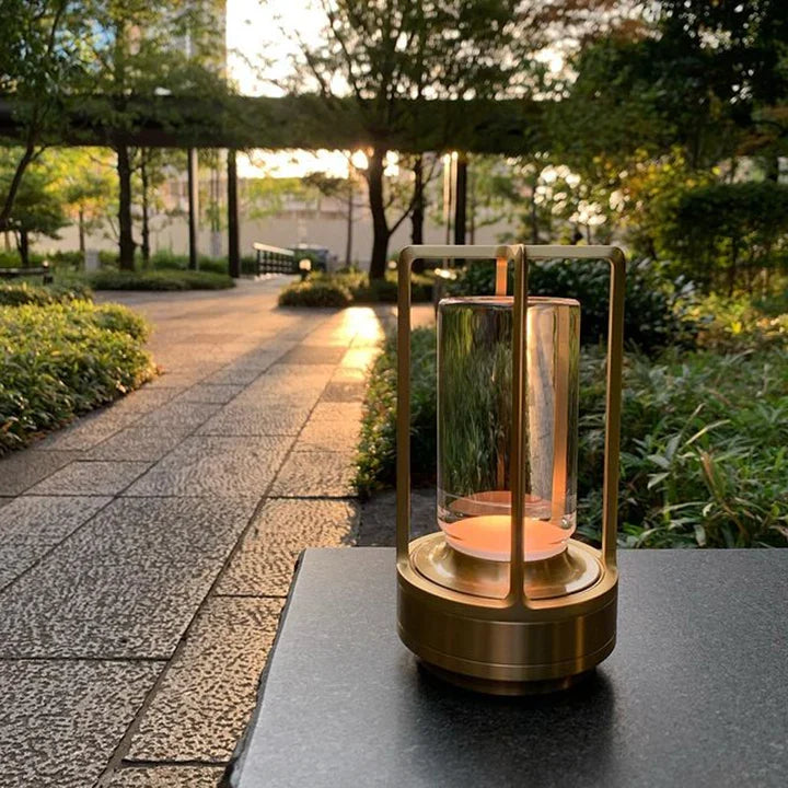 Cordless Rechargeable LED Lantern with Adjustable Light